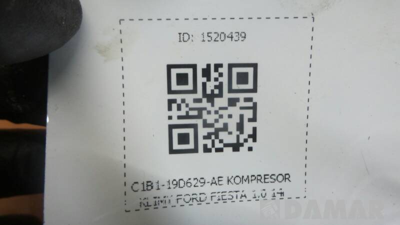 C1B1-19D629-AE KOMPRESOR KLIMY FORD FIESTA 1.0 14r