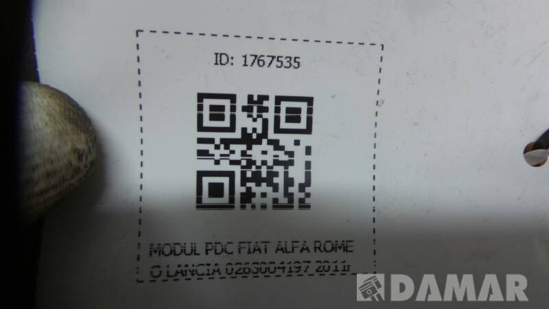 0263004197  MODUL PDC FIAT ALFA ROMEO LANCIA 2011r