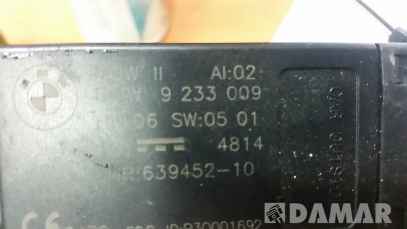 9233009 SYSTEM ALARMOWY DWA BMW F12 F23 F33 F83