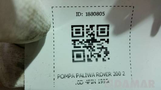 POMPA PALIWA ROVER 200 2.0D 4PIN 1995r
