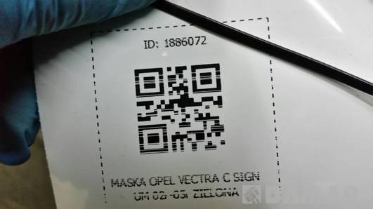 MASKA OPEL VECTRA C SIGNUM 02r-05r ZIELONA