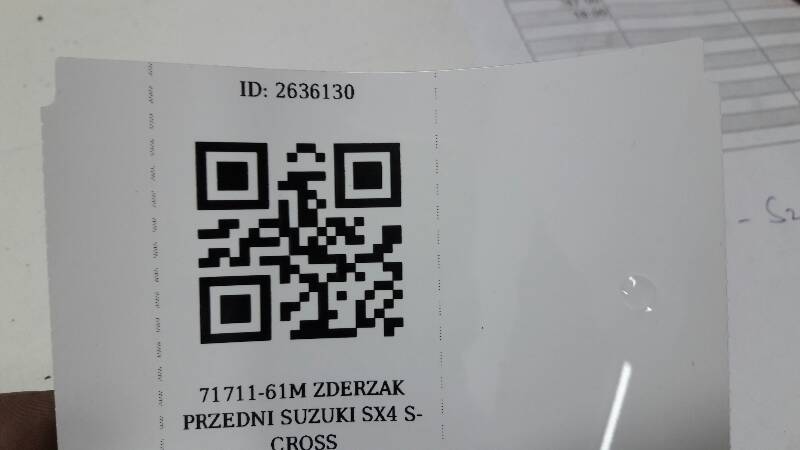 71711-61M ZDERZAK PRZEDNI SUZUKI SX4 S-CROSS