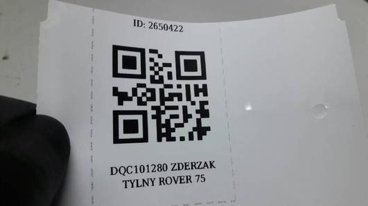 DQC101280 ZDERZAK TYLNY ROVER 75