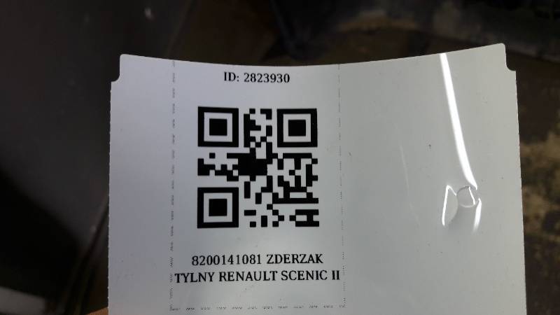 8200141081 ZDERZAK TYLNY RENAULT SCENIC II