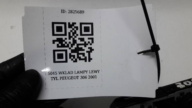 5045 WKLAD LAMPY LEWY TYL PEUGEOT 306 2001