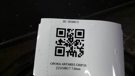 OPONA ANTARES GRIP20 225/50R17 7,0mm