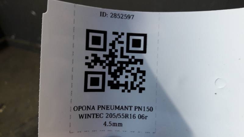 OPONA PNEUMANT PN150 WINTEC 205/55R16  06r 4.5mm