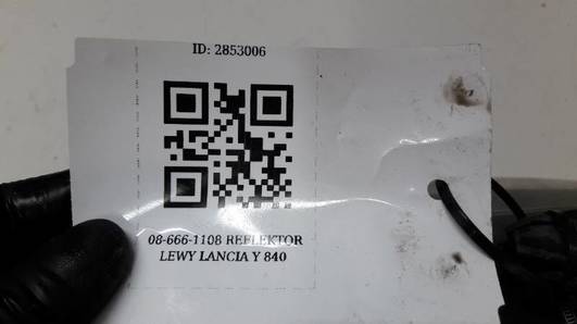 08-666-1108 REFLEKTOR LEWY LANCIA YPSILON