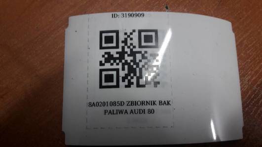 8A0201085D ZBIORNIK BAK PALIWA AUDI 80