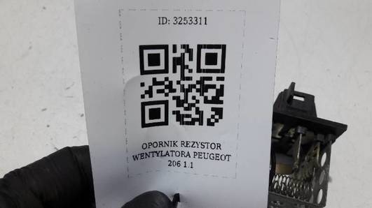 OPORNIK REZYSTOR WENTYLATORA PEUGEOT 206 1.1