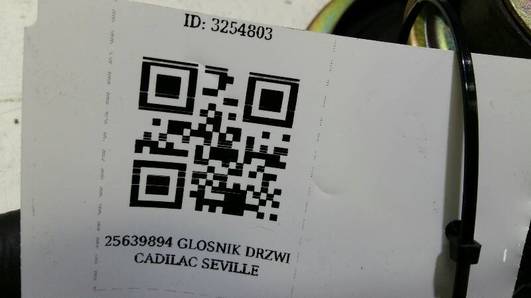 25639894 GLOSNIK DRZWI CADILAC SEVILLE