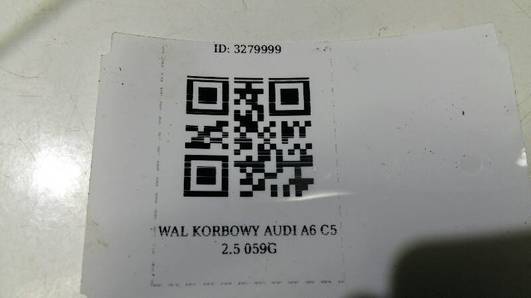WAL KORBOWY AUDI A6 C5 2.5TDI 059G