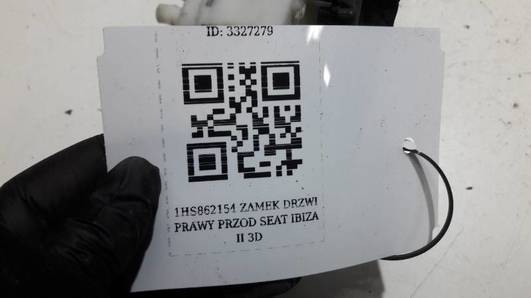 1HS862154 ZAMEK DRZWI PRAWY PRZOD SEAT IBIZA II 3D