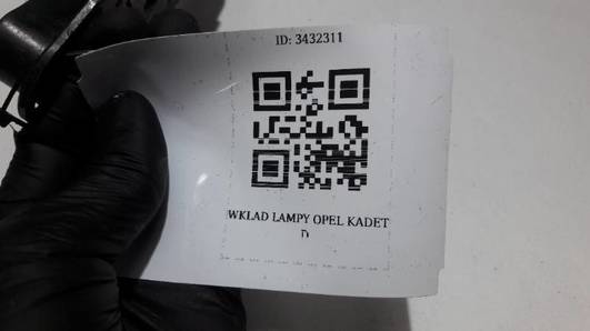 WKLAD LAMPY  OPEL KADETT D