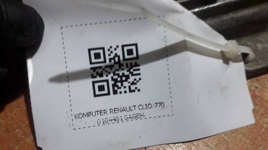 KOMPUTER RENAULT CLIO 7700104481 SAGEM