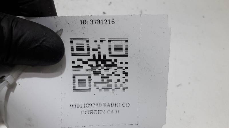 9801189780 RADIO CD CITROEN C4 II