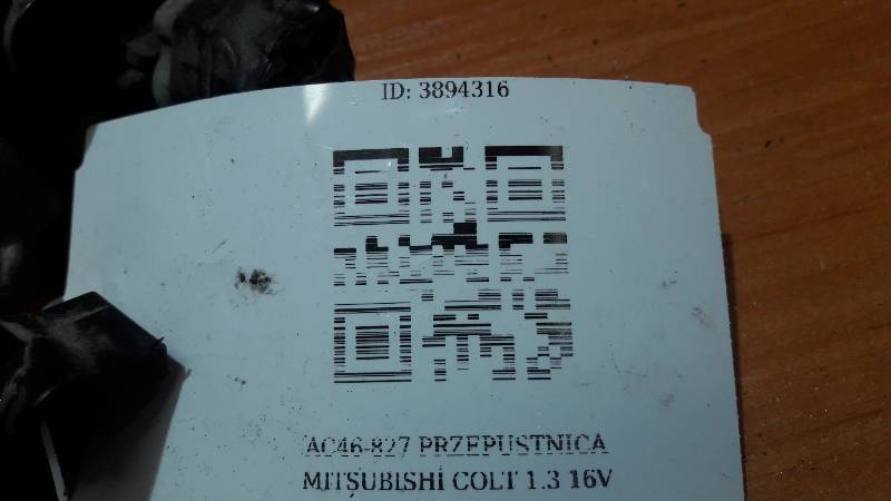 AC46-827 PRZEPUSTNICA MITSUBISHI COLT 1.3 16V