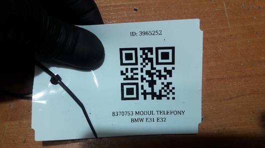 8370753 MODUL TELEFONY BMW E31 E32