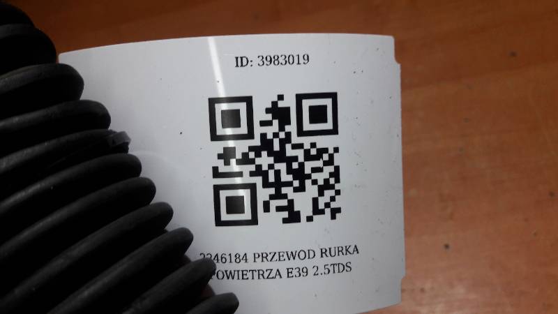 2246184 PRZEWOD RURKA POWIETRZA E39 2.5TDS