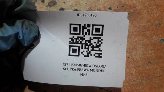 1S71-F24582-BGW OSLONA SLUPKA PRAWA MONDEO MK3