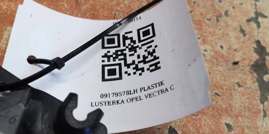 09179578LH PLASTIK LUSTERKA OPEL VECTRA C