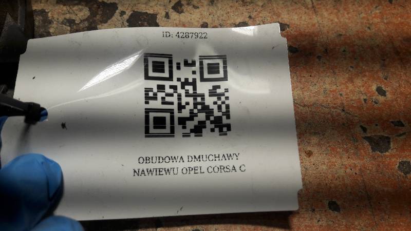 OBUDOWA DMUCHAWY NAWIEWU OPEL CORSA C