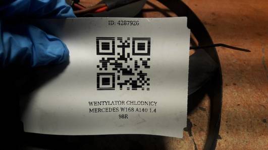 WENTYLATOR CHLODNICY MERCEDES W168 A140 1.4 98R