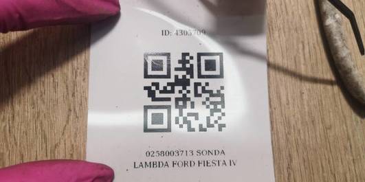 0258003713 SONDA LAMBDA FORD FIESTA IV