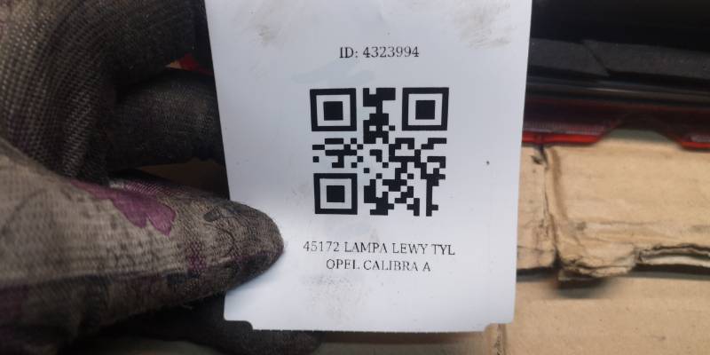 45172 LAMPA LEWY TYL OPEL CALIBRA A