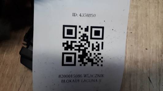 8200015086 WLACZNIK BLOKADY LAGUNA II