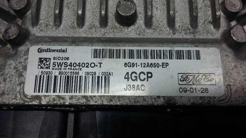 KOMPUTER 6G91-12A650-EP FORD S-MAX 2.0 TDCI