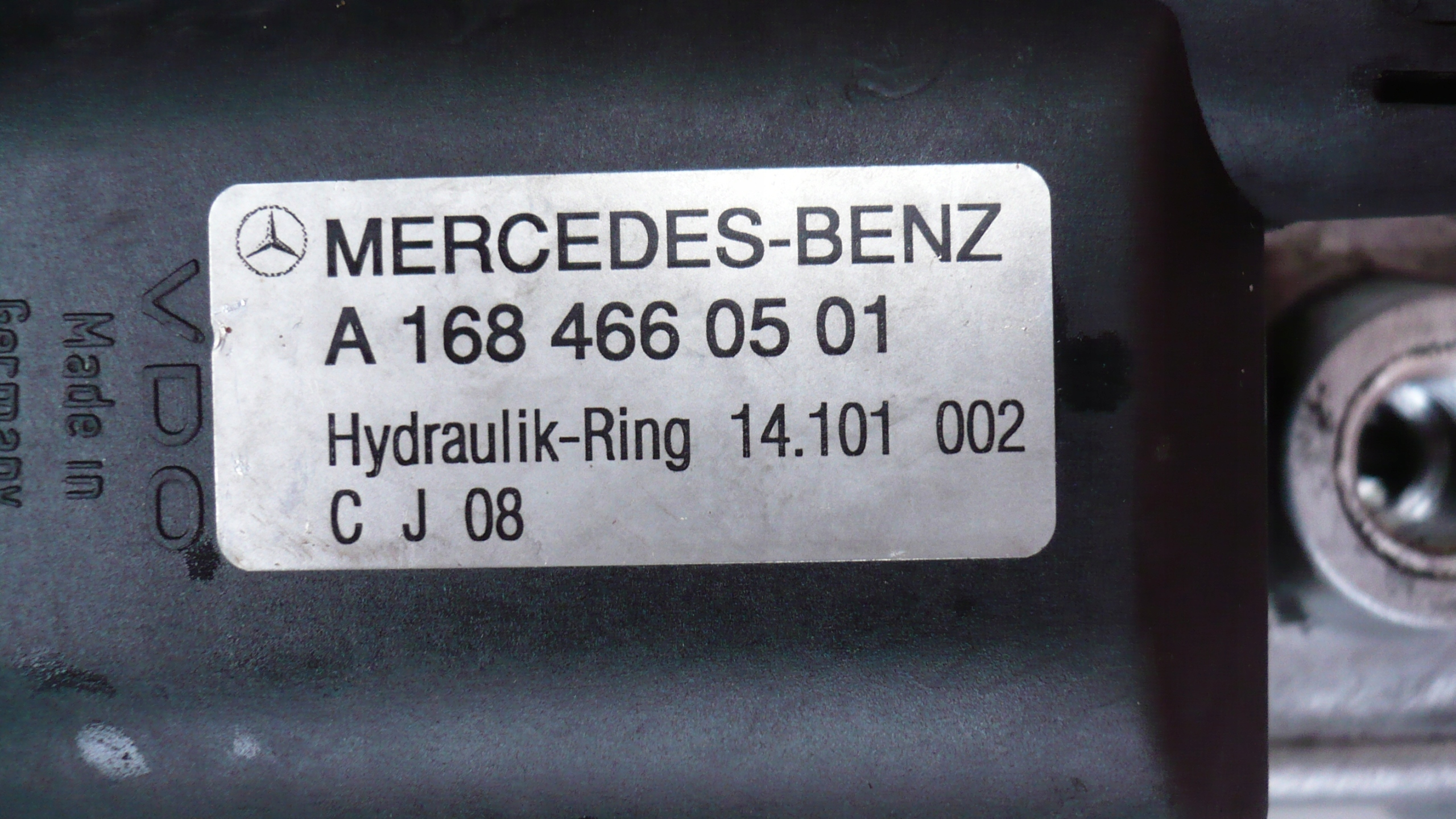Pompa wspomagania Mercedes W168 A-Klasa Vaneo W414